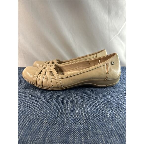 LifeStride Women's Diverse Flats Soft System Tender Taupe Size 8m Round Toe - Picture 2 of 10